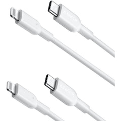 Anker PowerLine II USB-C & ライトニング ケーブル (2本セット) 0.9m