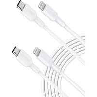 Anker PowerLine II USB-C & ライトニングケーブル 3.0m 2本セット