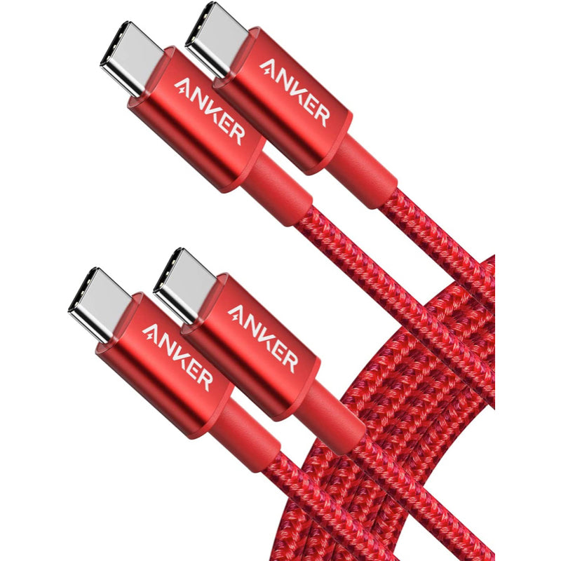 2本セット】Anker 高耐久ナイロン USB-C＆USB-C 2.0 ケーブル | USBC