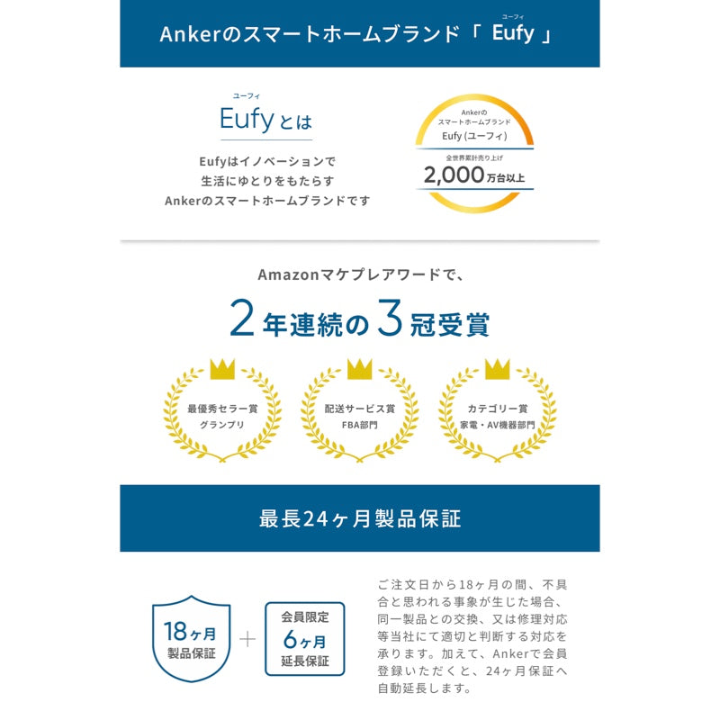 未使用品　eufy EUFY HOMEVAC H20 ブラック