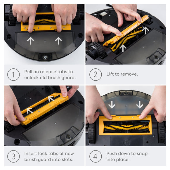 Eufy RoboVac 交換用ブラシガード (RoboVac 11用)
