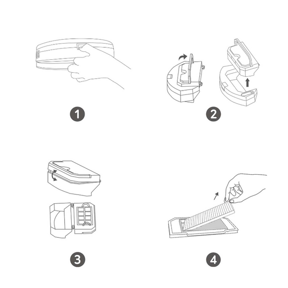 Eufy RoboVac 交換用フィルターセット (L35 Hybrid 対応)