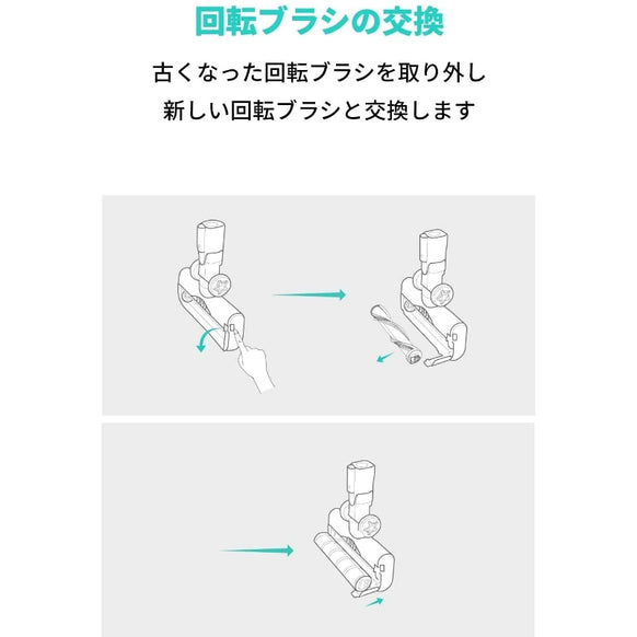 Eufy HomeVac 交換用パーツ (S11 Go対応)