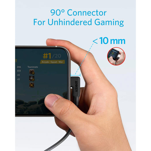 Anker PowerLine Play 90 USB-C & ライトニング ケーブル 1.8m